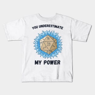 You Underestimate My Power - meme crossover Kids T-Shirt